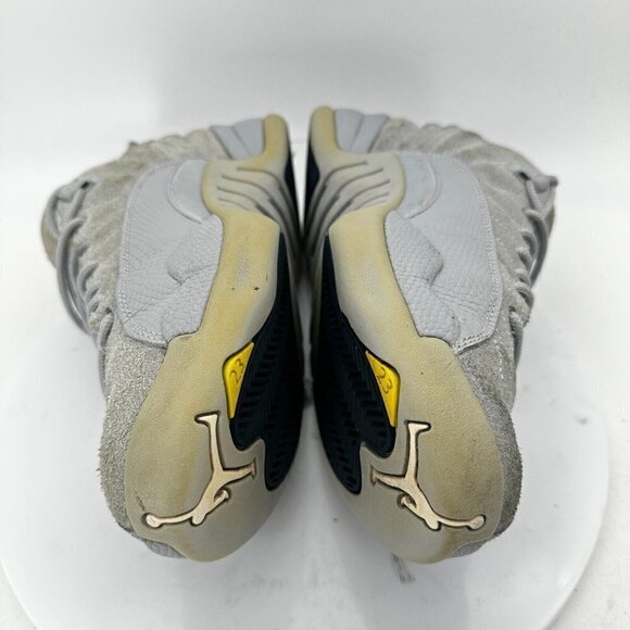 Nike Air Jordan 12 Retro Low Men Size 7.5 308317-002 Wolf Grey Basketball Shoes - Picture 9 of 13